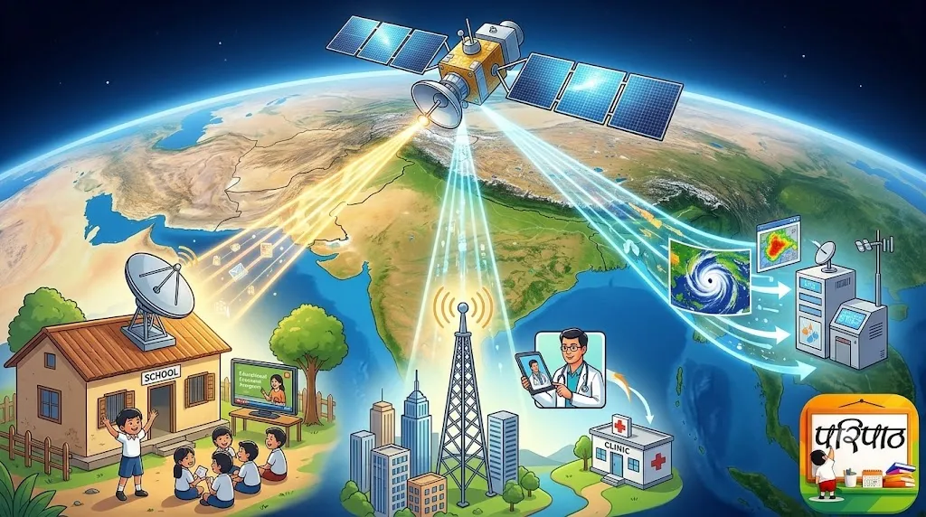 भारताची INSAT प्रणाली: दळणवळण क्रांतीचा आधारस्तंभ