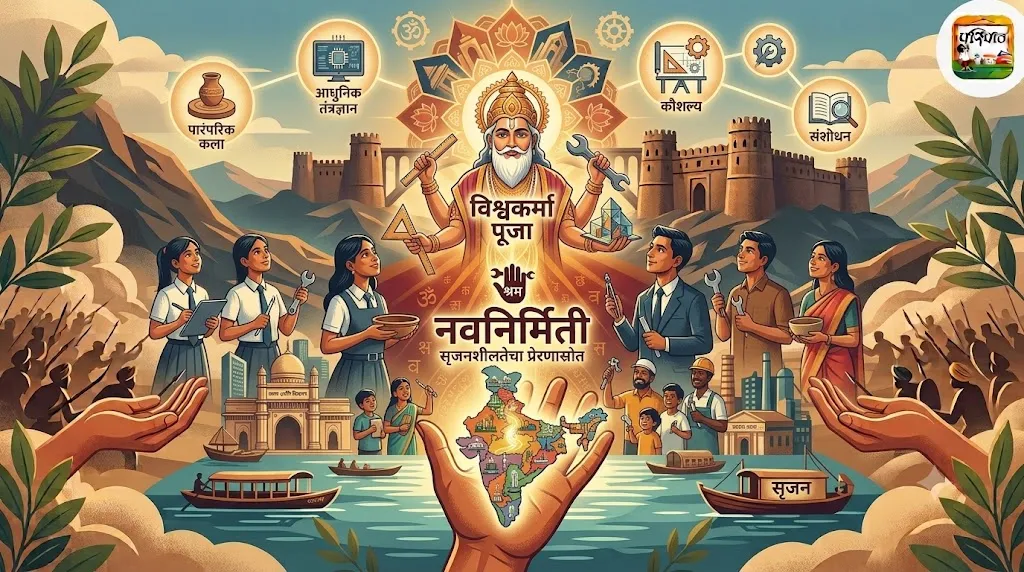 विश्वकर्मा पूजा: कौशल्य, सृजनशीलता आणि नवनिर्मितीचा प्रेरणास्रोत