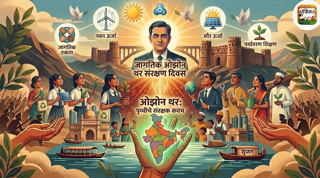 जागतिक ओझोन दिन: पृथ्वीच्या संरक्षक कवचाचे महत्त्व आणि आपले योगदान | परिपाठ