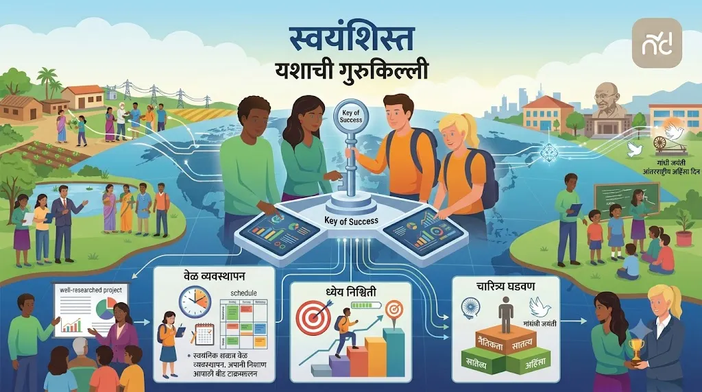 स्वयंशिस्त: यशाची गुरुकिल्ली विद्यार्थ्यांसाठी