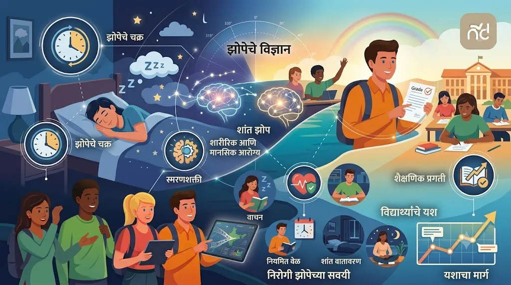 झोपेचे विज्ञान: विद्यार्थ्यांच्या यशासाठी शांत झोप का महत्त्वाची?