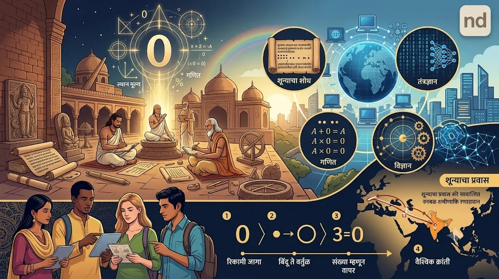शून्याची अद्भुत कथा: भारताने जगाला दिलेली अमूल्य देणगी