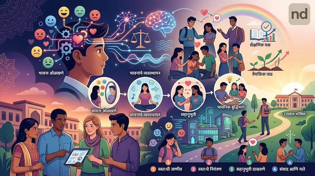 भावनांचे व्यवस्थापन: विद्यार्थ्यांसाठी भावनिक बुद्धिमत्तेचे धडे