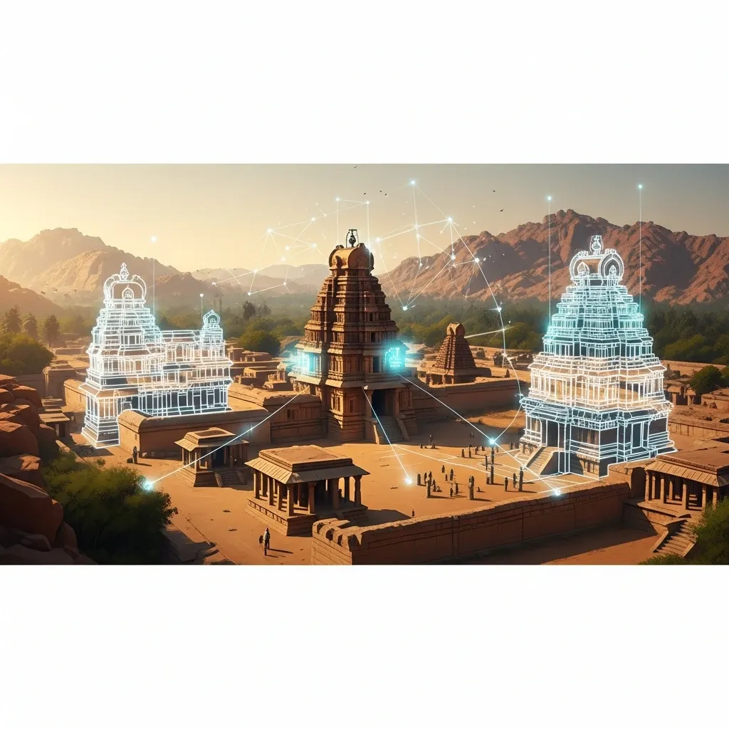 हंपीचे 'डिजिटल ट्विन्स': ३डी लेझर स्कॅनिंग आणि व्हीआर तंत्रज्ञानाद्वारे विजयनगर साम्राज्याचा शोध