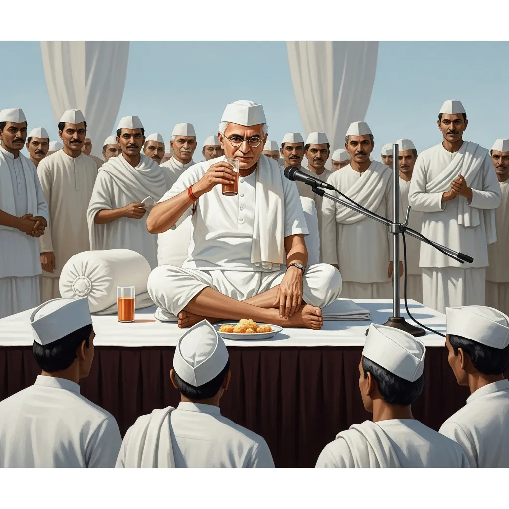 अण्णा हजारे यांनी उपोषण सोडले