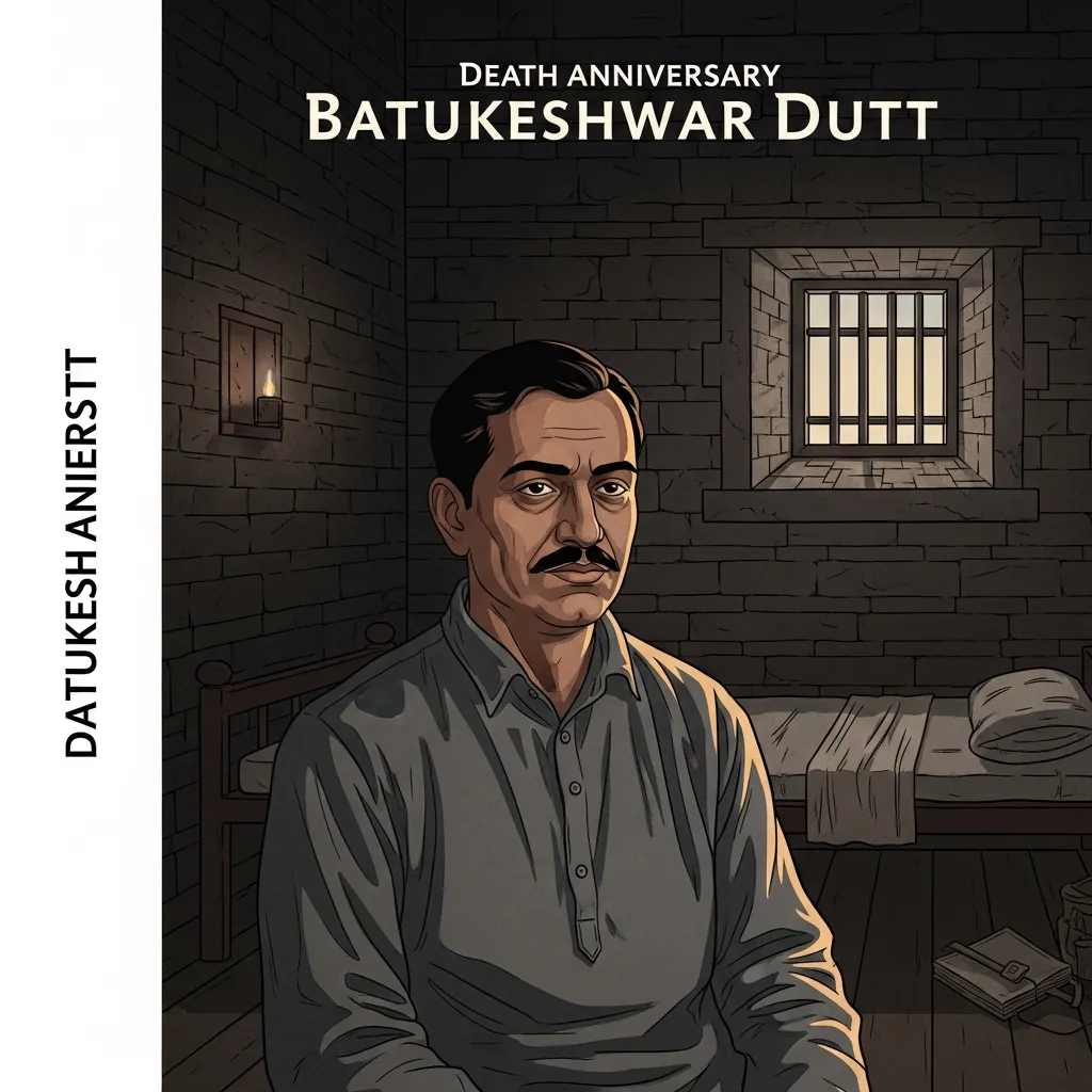 बटुकेश्वर दत्त स्मृतीदिन