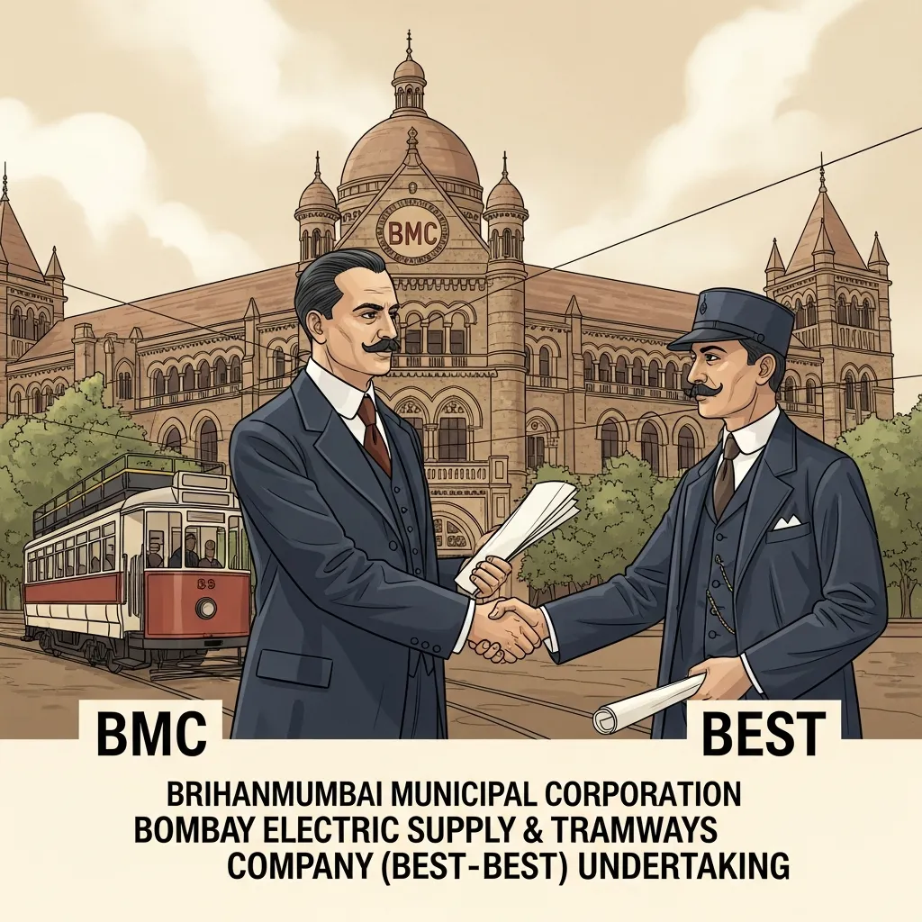 मुंबई महापालिकेने बेस्ट (BEST) उपक्रम हाती घेतला