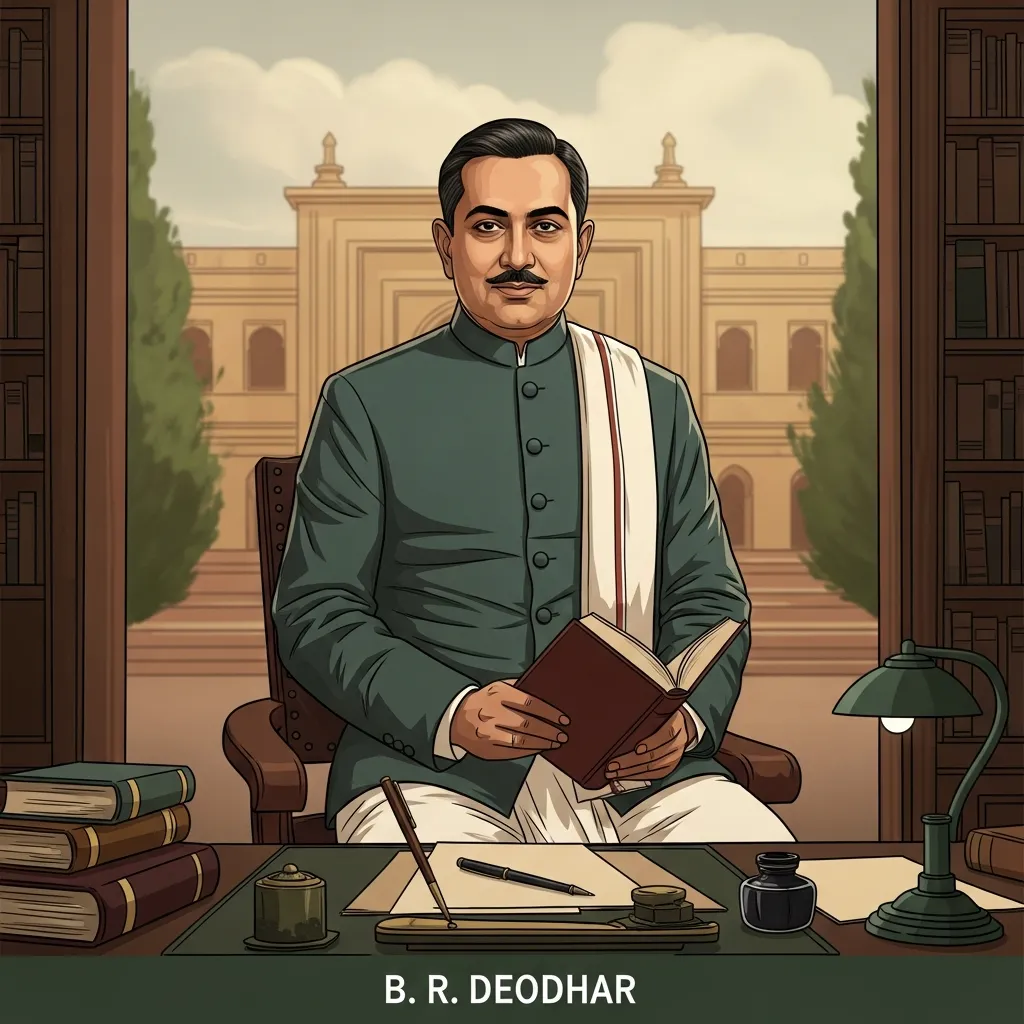 बी. आर. देवधर यांचा जन्म
