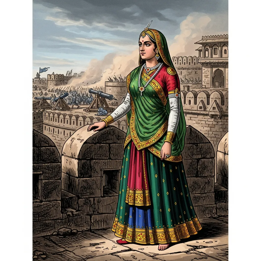 Fall of Ahmadnagar Fort and Death of Chand Bibi