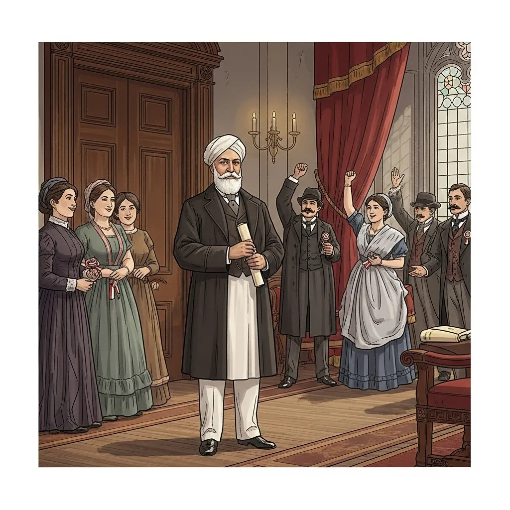 Dadabhai Naoroji Elected to British Parliament