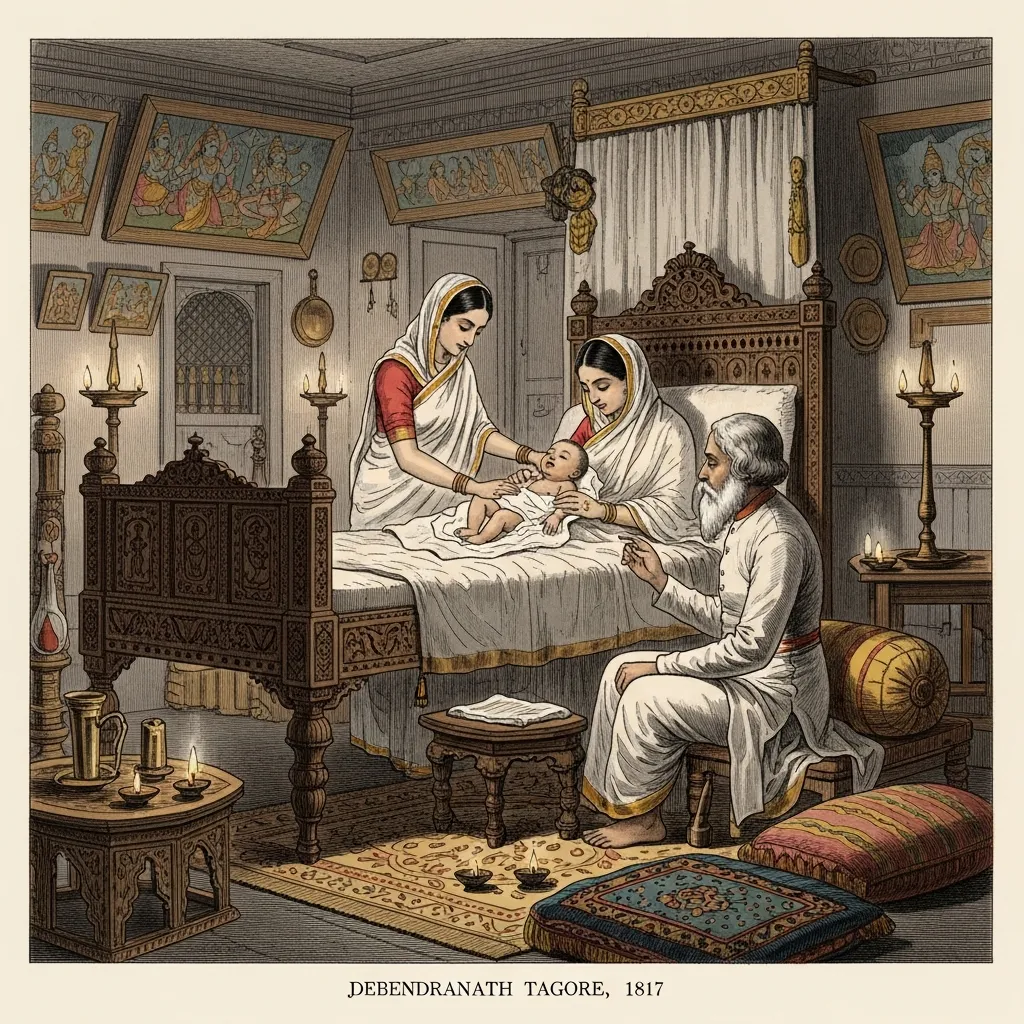 देवेन्द्रनाथ टागोर यांचा जन्म
