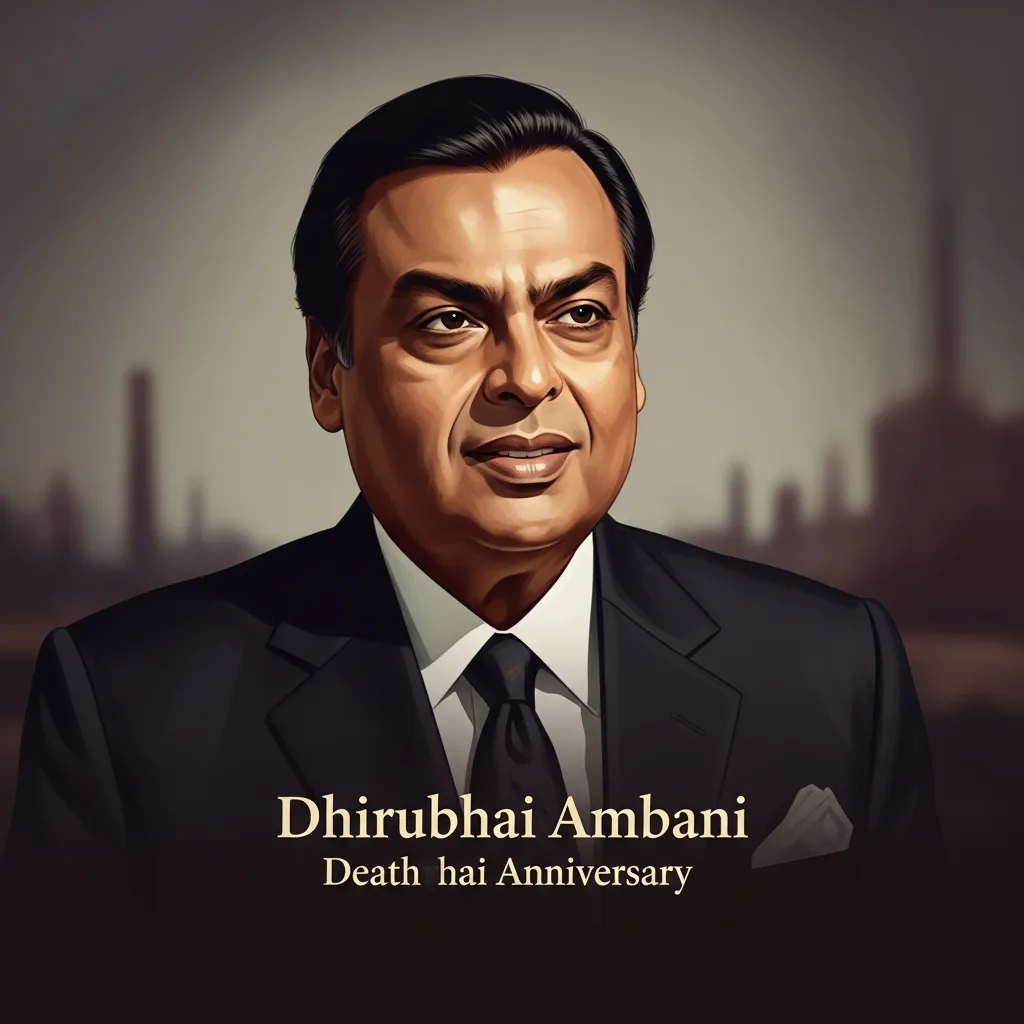 धिरुभाई अंबानी स्मृतीदिन