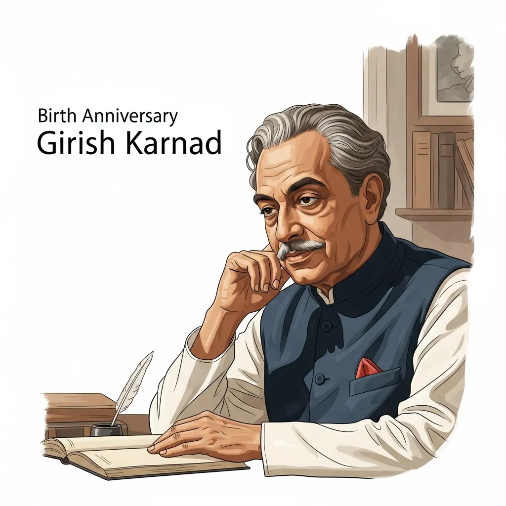 गिरीश कर्नाड जन्मदिवस
