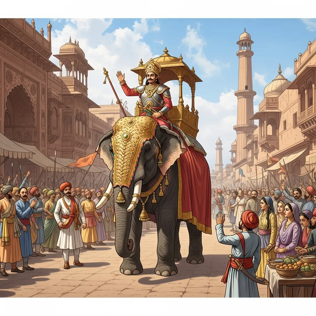 हेमूने दिल्लीवर ताबा मिळवला