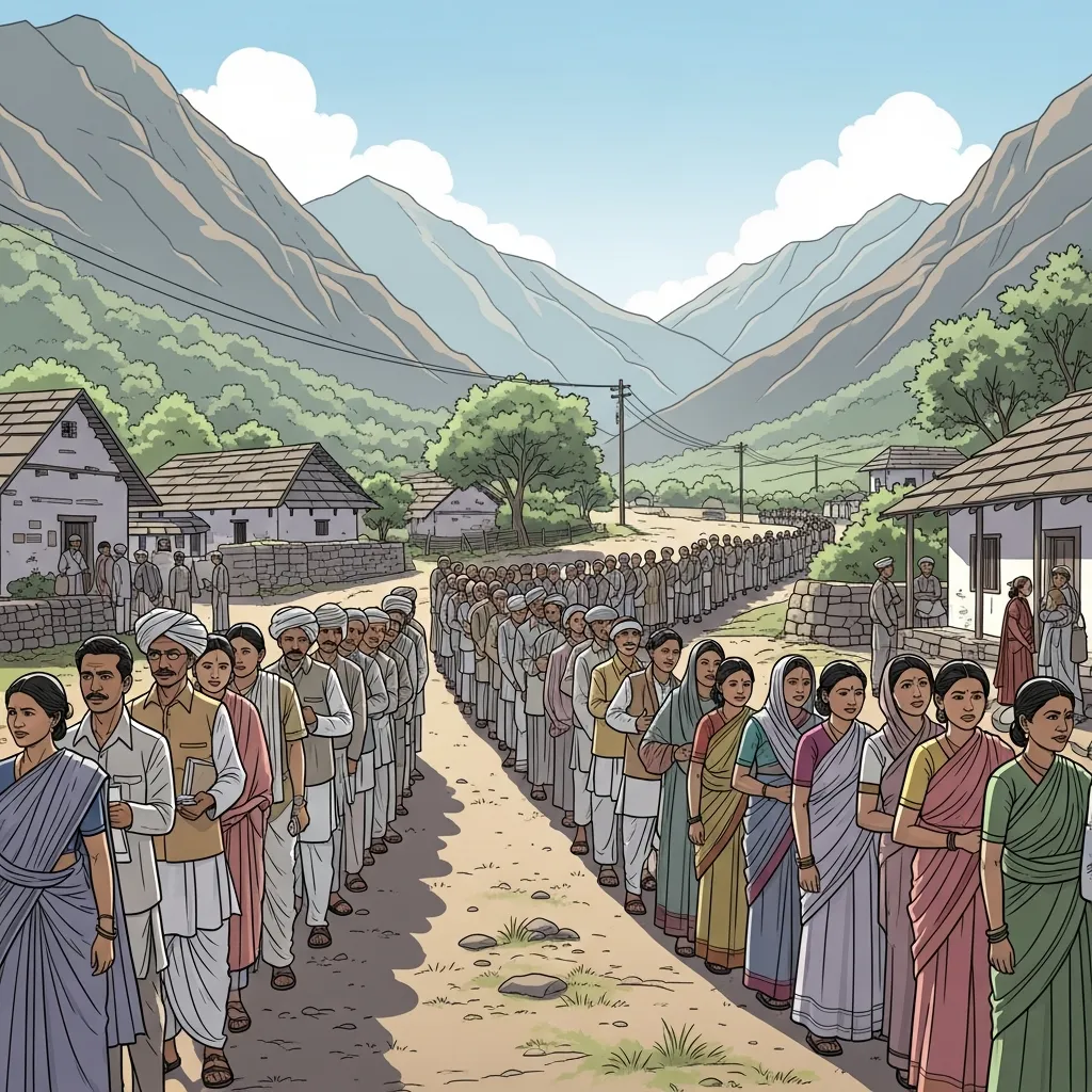 भारतातील पहिल्या सार्वत्रिक निवडणुकांना सुरुवात