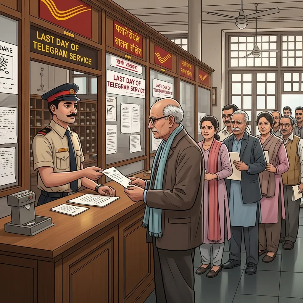 भारतातील 'तार' (Telegram) सेवा बंद