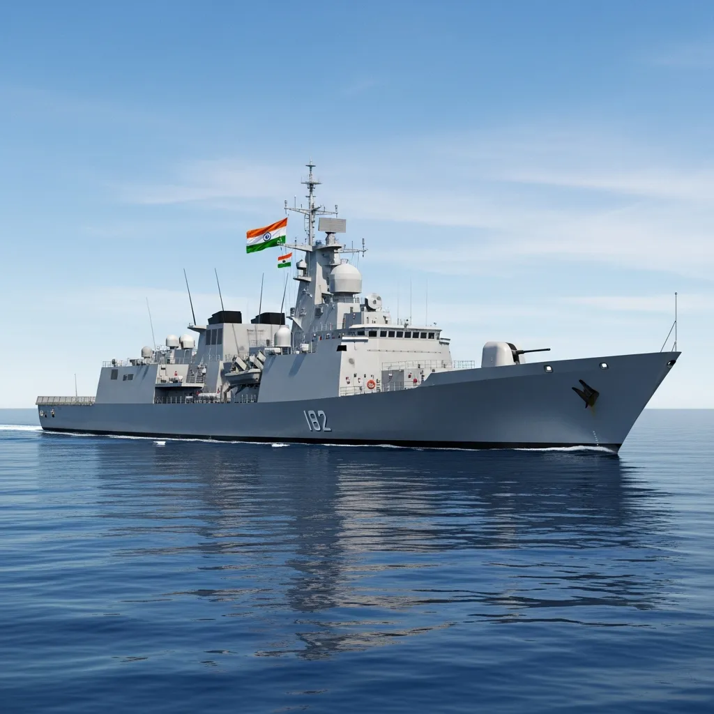 आयएनएस सह्याद्रीचे लोकार्पण