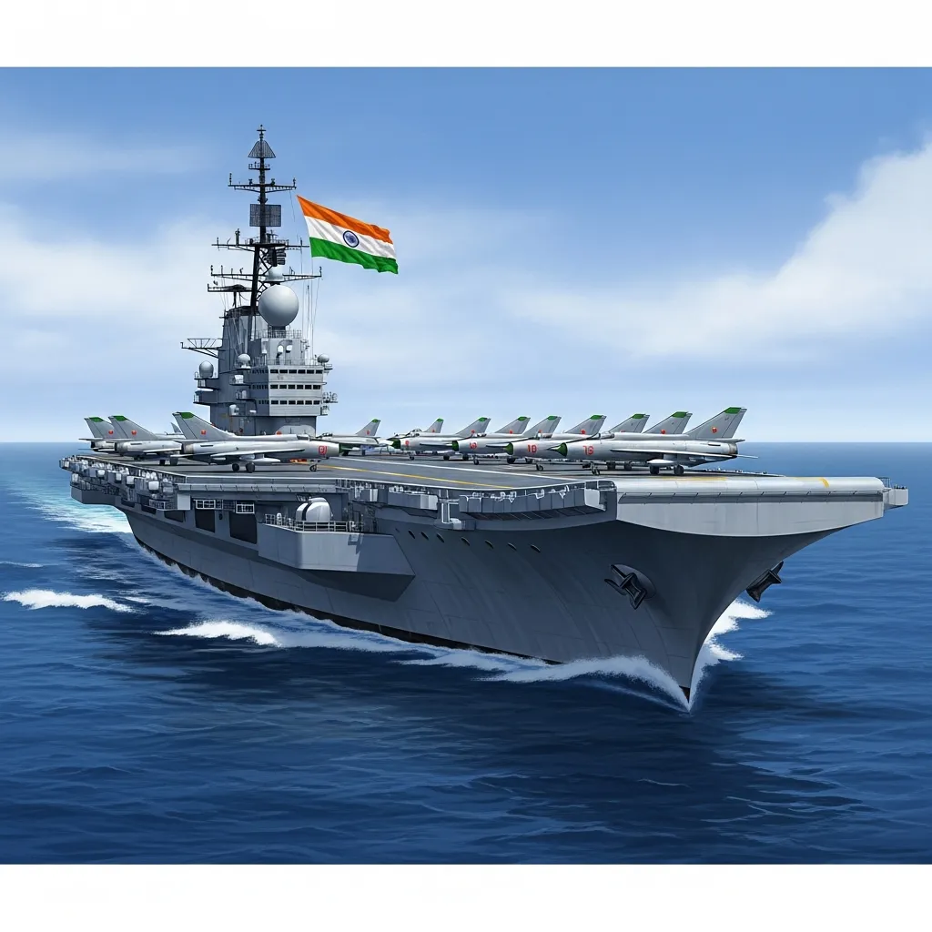 आयएनएस विक्रांत (IAC-1) चे जलावतरण