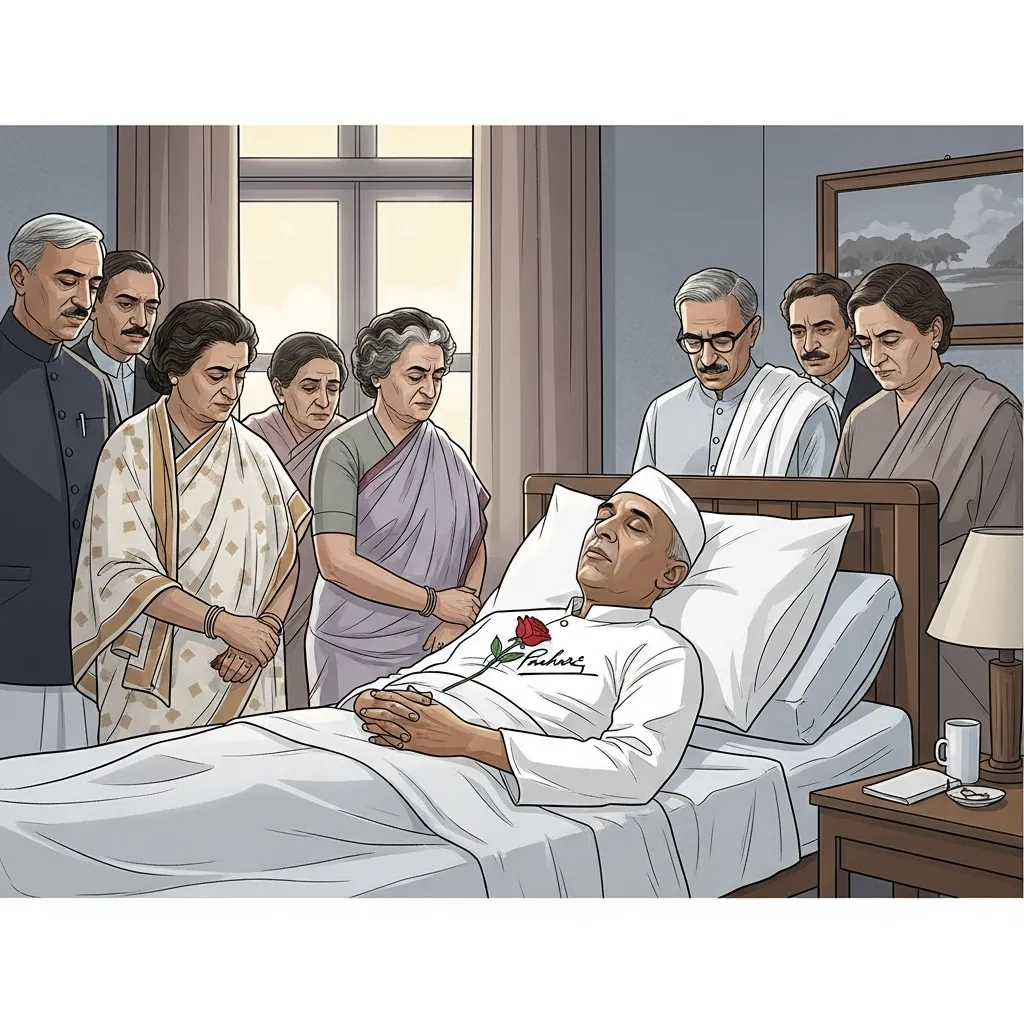 पंडित जवाहरलाल नेहरू यांचे निधन
