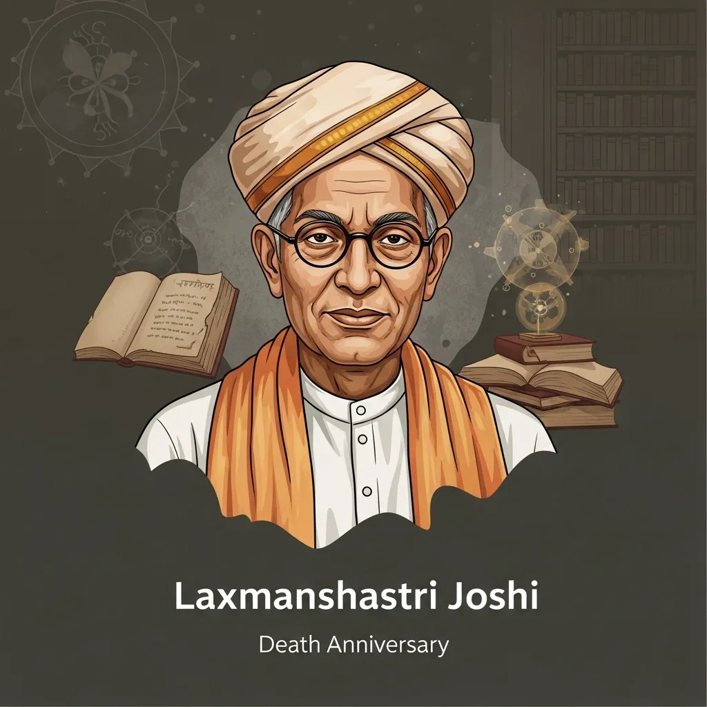 तर्कतीर्थ लक्ष्मणशास्त्री जोशी स्मृतिदिन