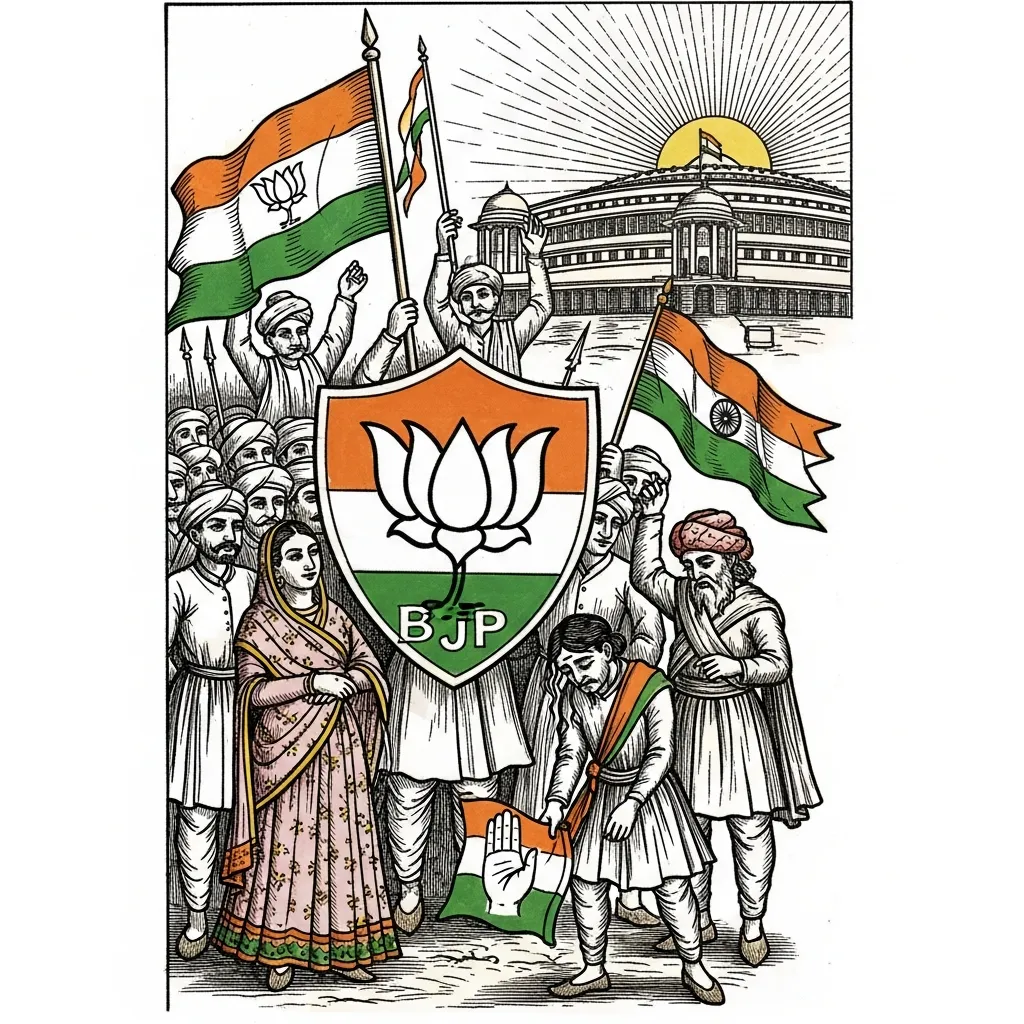 १६ व्या लोकसभेचे निकाल - भाजपचा ऐतिहासिक विजय