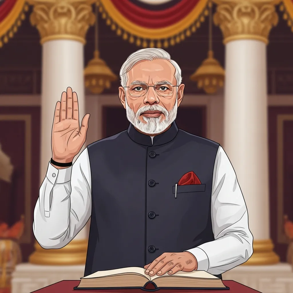 नरेंद्र मोदी पहिल्यांदा मुख्यमंत्री झाले