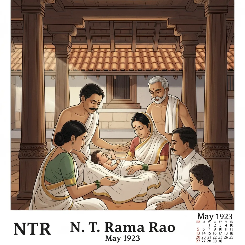 Birth of N. T. Rama Rao (NTR)