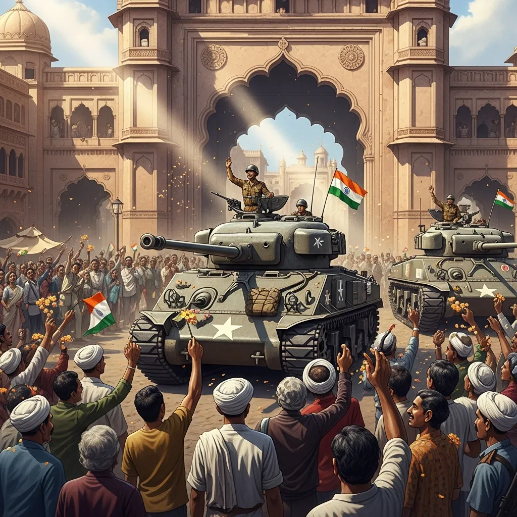 हैदराबाद संस्थानाचे भारतात विलीनीकरण