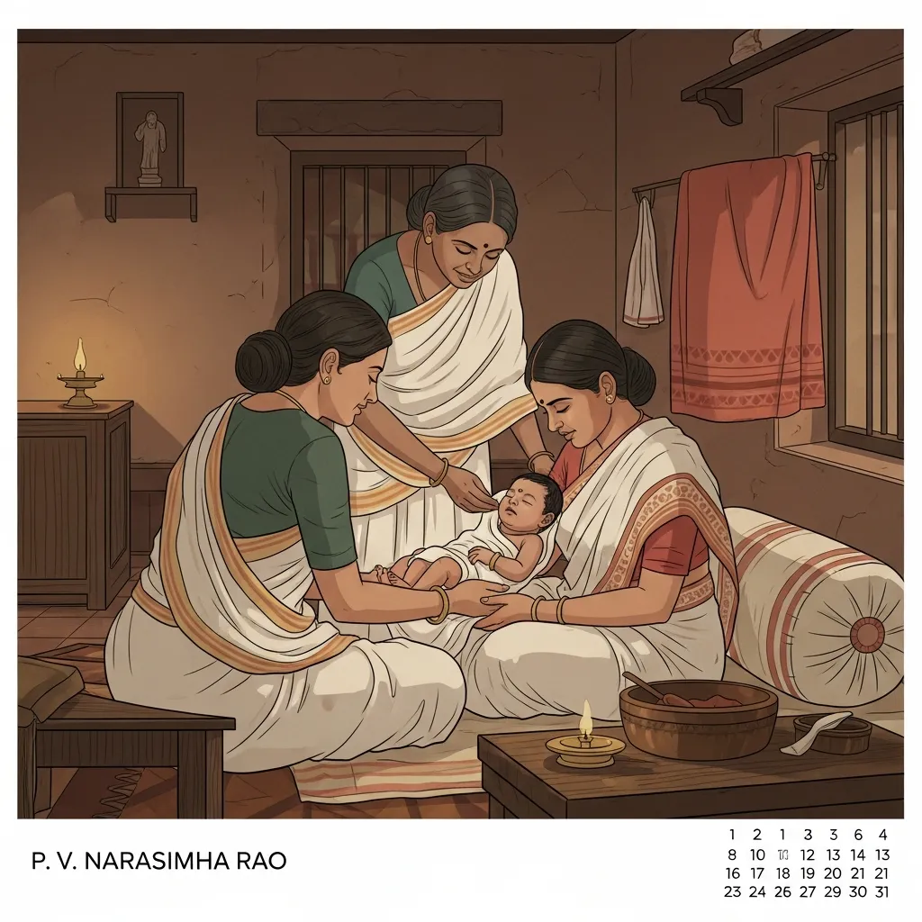 पी. व्ही. नरसिंह राव यांचा जन्म