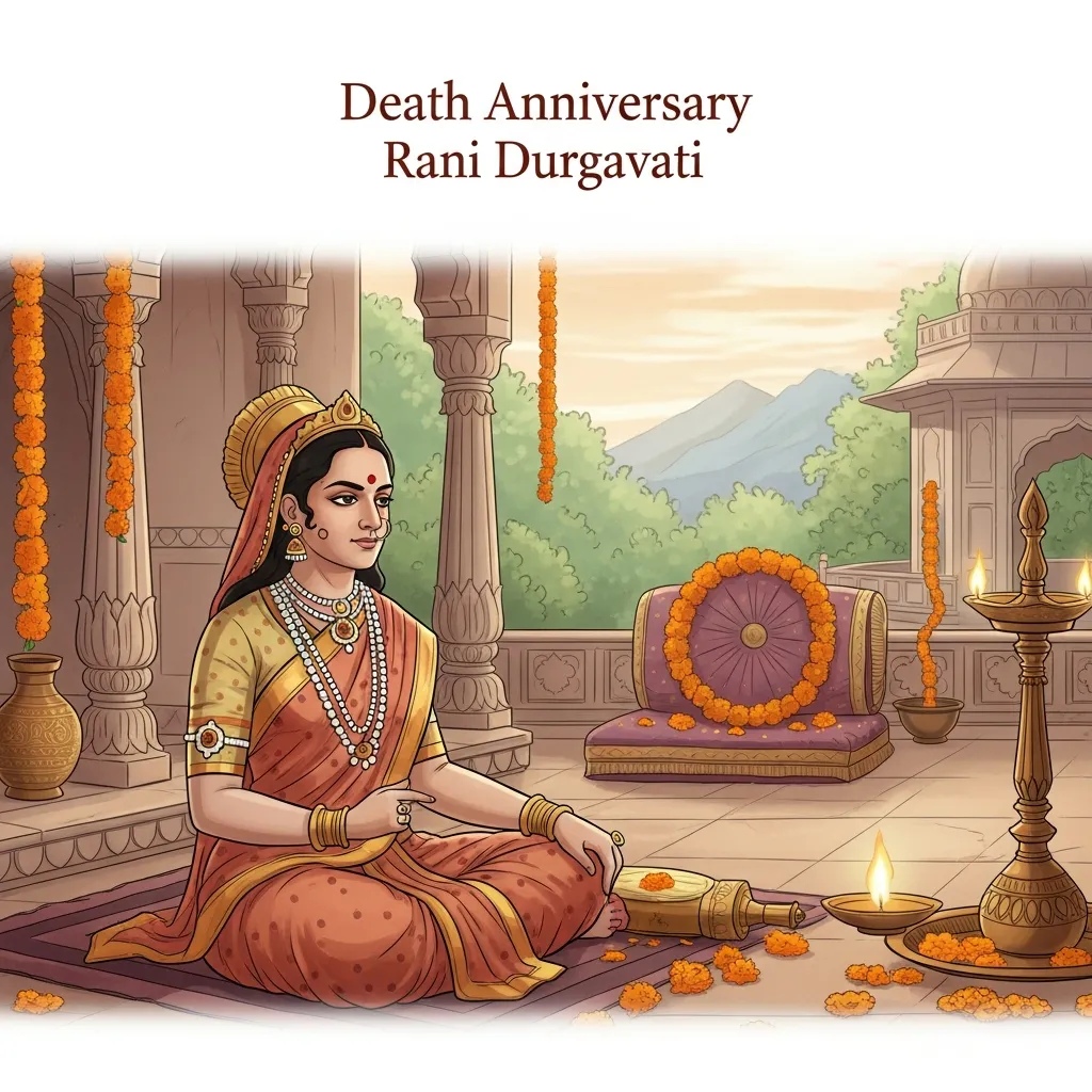 राणी दुर्गावती पुण्यतिथी
