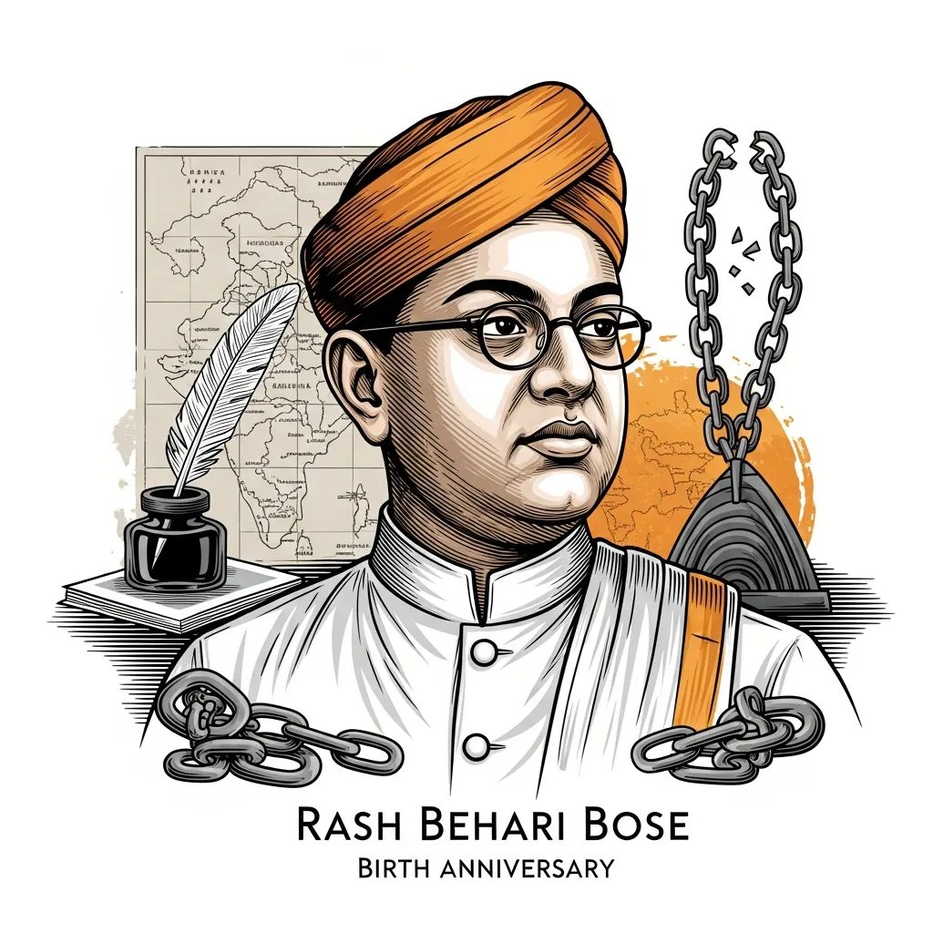 राश बिहारी बोस यांची जयंती