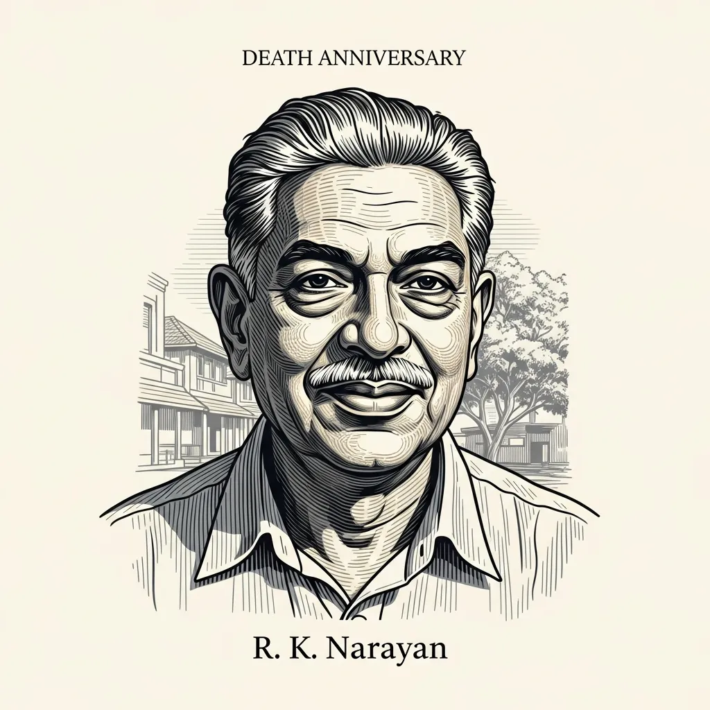 आर. के. नारायण स्मृतिदिन