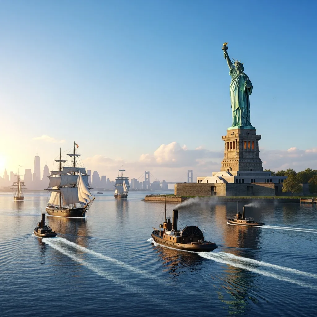 Dedication of Statue of Liberty