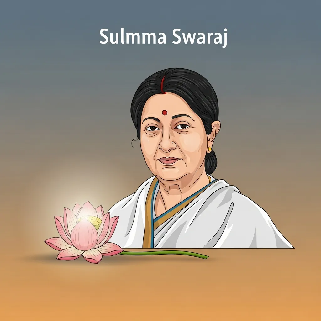 सुषमा स्वराज स्मृती दिन