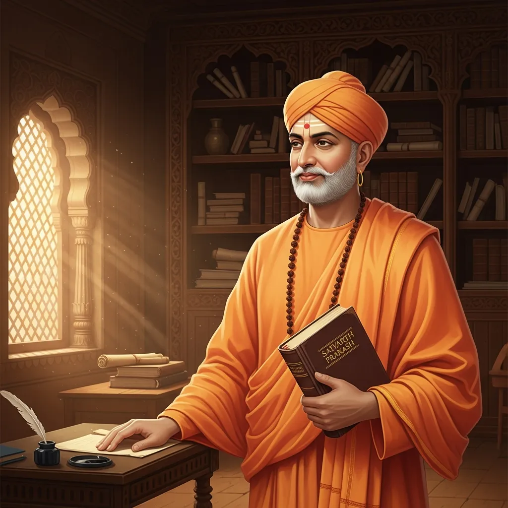 स्वामी दयानंद सरस्वती यांचे निधन