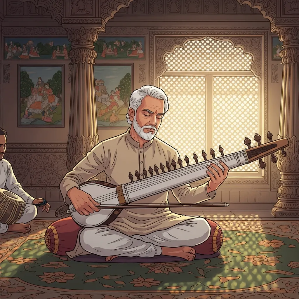 Death of Ustad Alauddin Khan