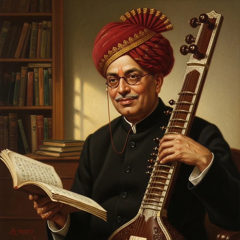 पंडित विष्णू नारायण भातखंडे यांचा जन्म
